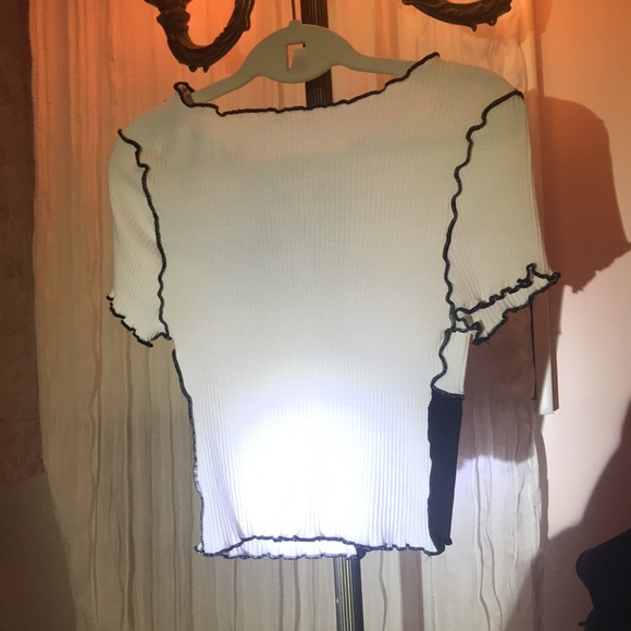 Multi Print Crop Top - Picture 2 of 2